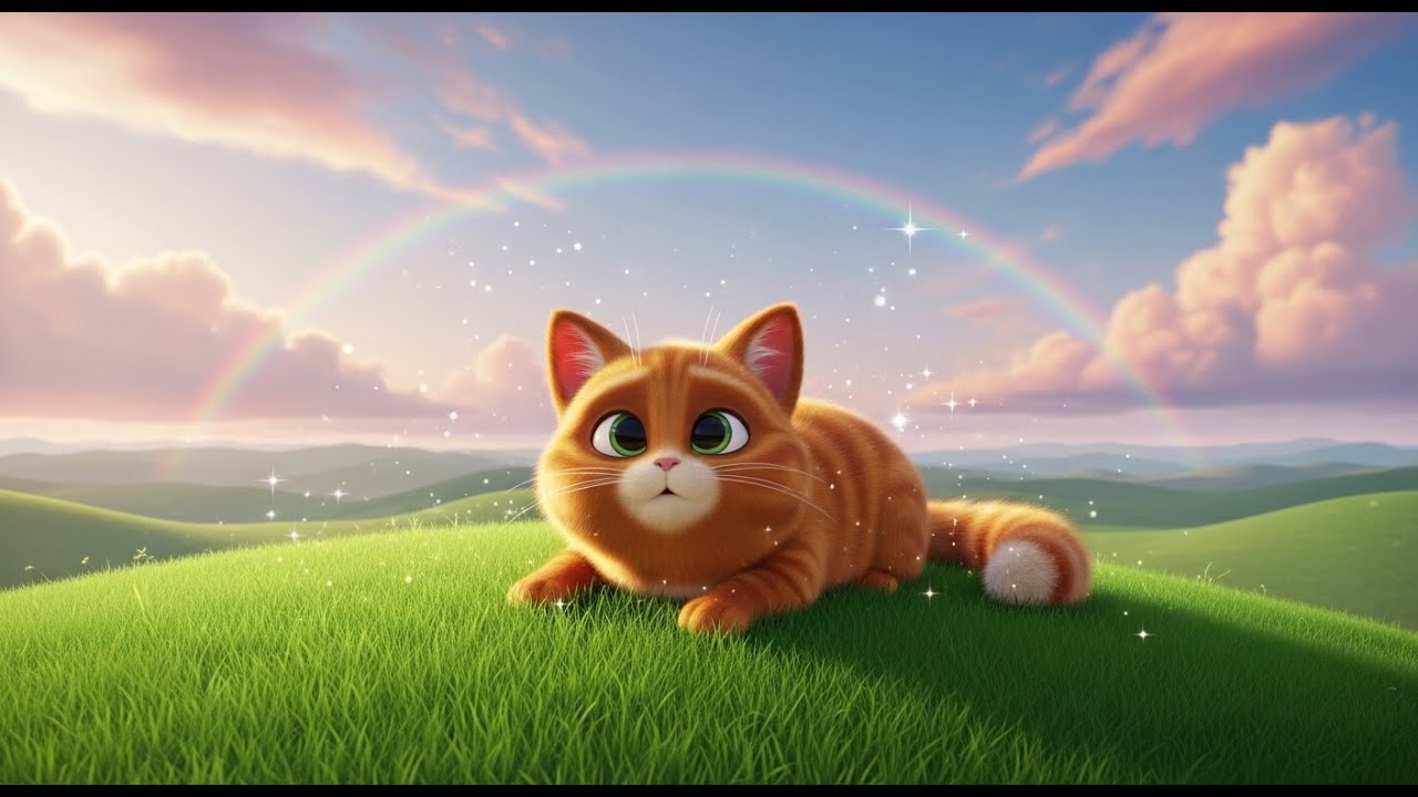 Lulu the Cat Touches the Sky 🌈🐱 | Fun Animal Nursery Rhyme for Kids | Songs & Rhymes for Children