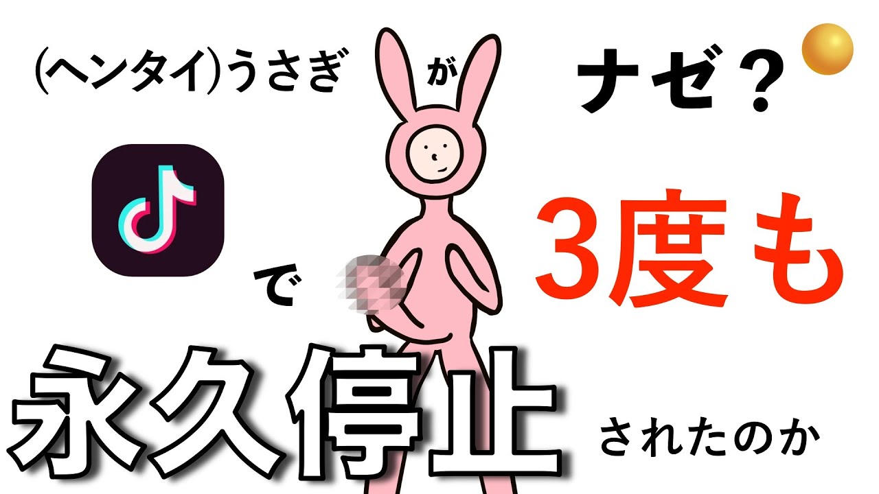 [TikTok]３回永久停止された理由