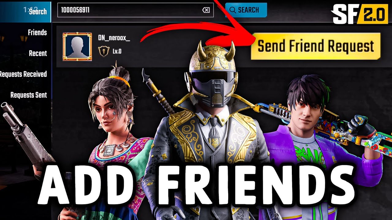 How to Send Friend Request and Invite your Friends in ScarFall 2.0 Game | Rodger Gaming