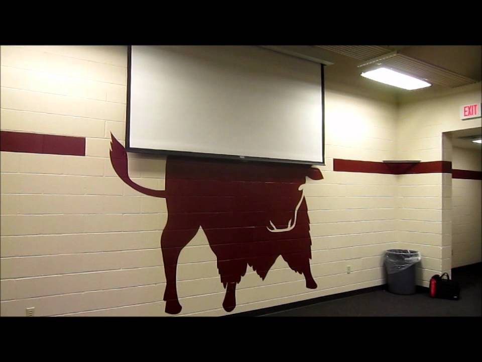 West Texas A&M football facility tour