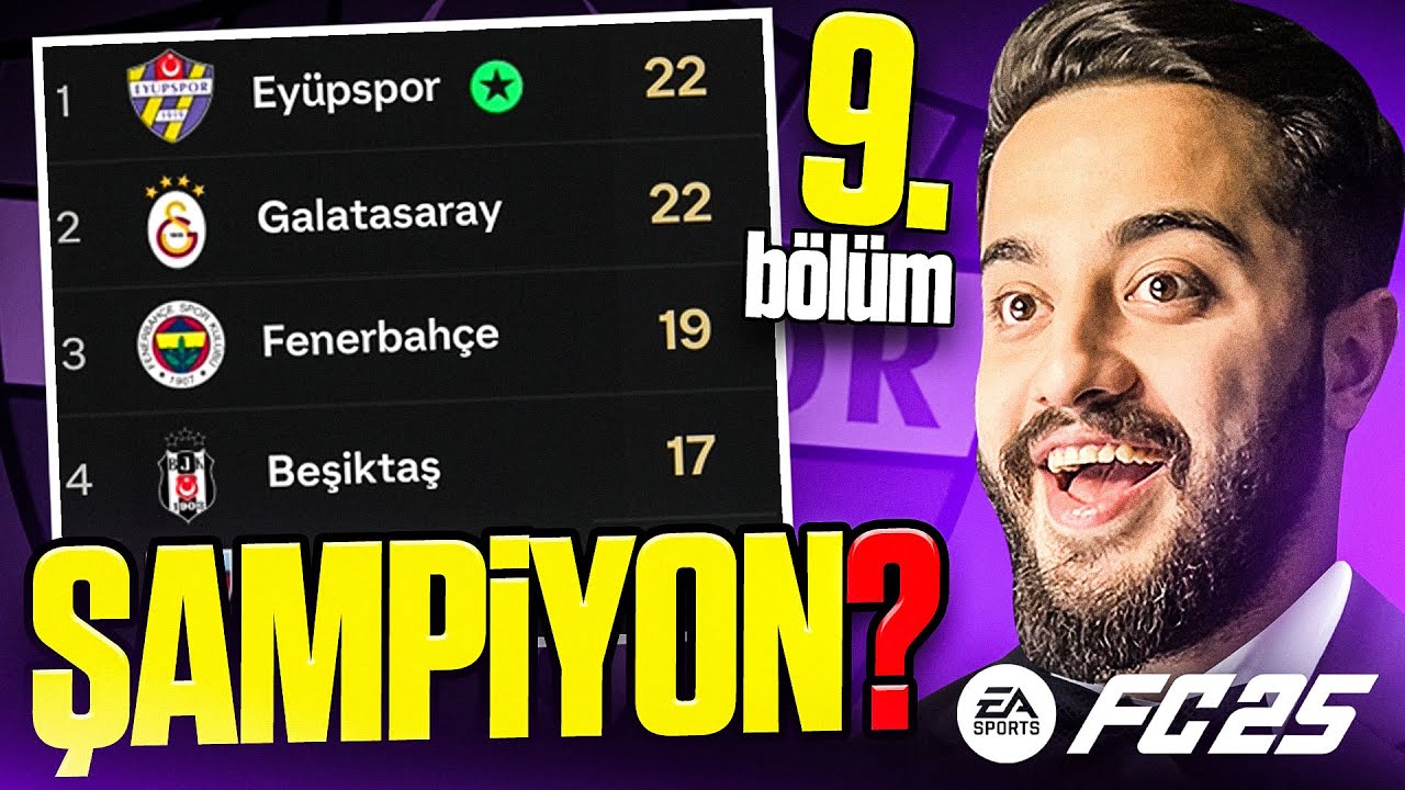 20 MİLYON EUROLUK KADRO KURDUK! SÜPERLİGDE BİRİNCİYİZ! TAKIM EFSANE OYNUYOR! Teknik Direktör 9.Bölüm