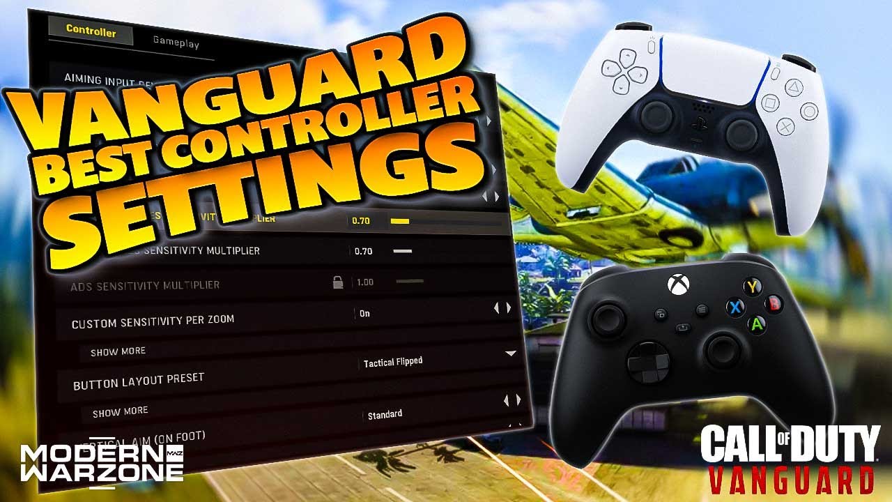BEST Controller Settings for Call of Duty: Vanguard!