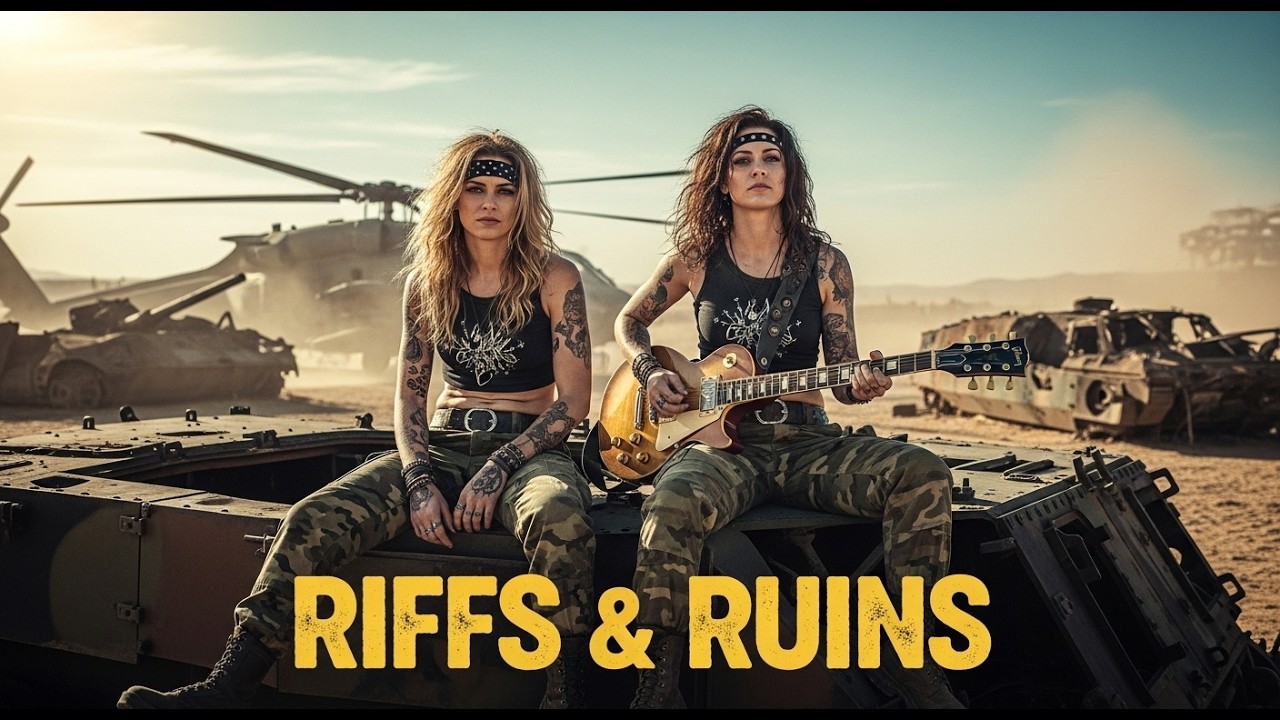 The Last Performance in a Graveyard of Tanks #DesertRock #Cinematic #GuitarRiffs