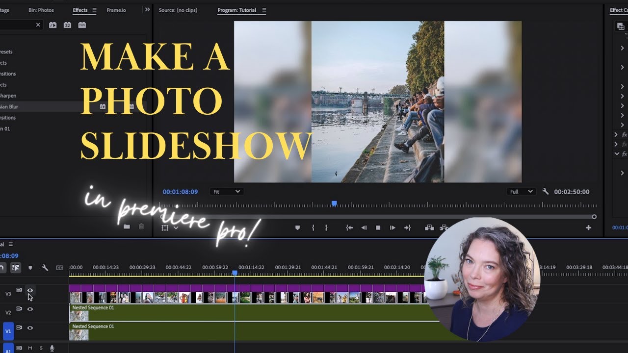 How to Create a Photo Montage Quickly - Premiere Pro