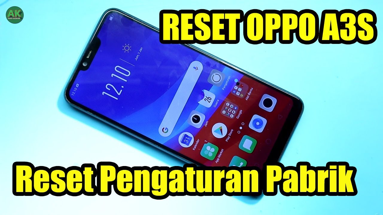 Cara Reset HP OPPO A3S Lewat Pengaturan Pabrik || Mantap banyak mamfaat Setelah Reset Ulang