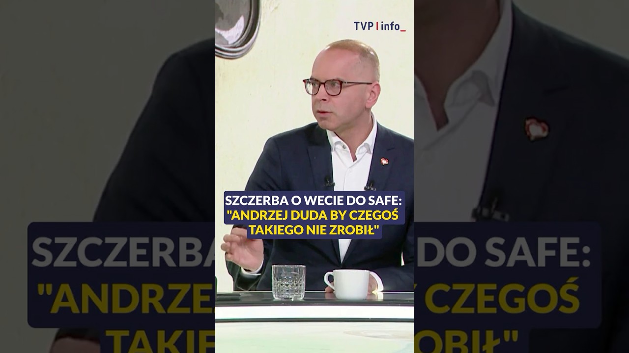 Szczerba o wecie do SAFE: Andrzej Duda by czegoś takiego nie zrobił #polityka #polska #safe #shorts