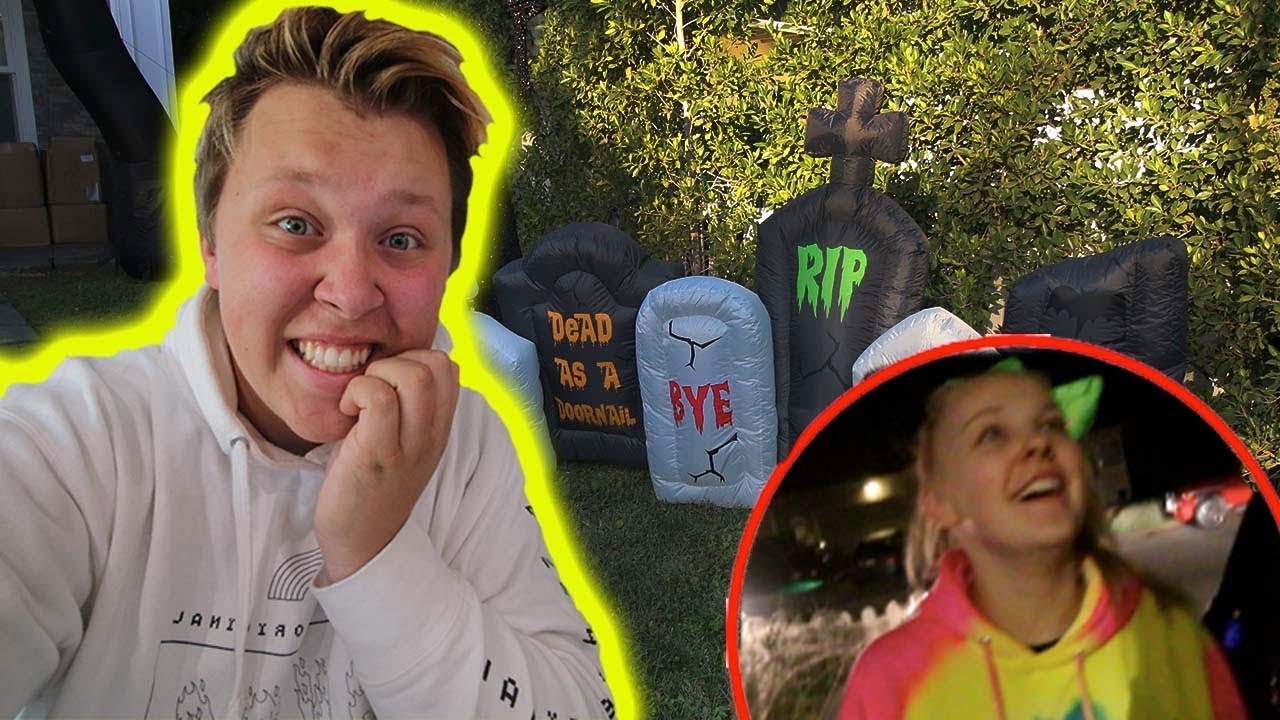 INSANE HALOWEEN PRANK ON JOJO *SCARY*