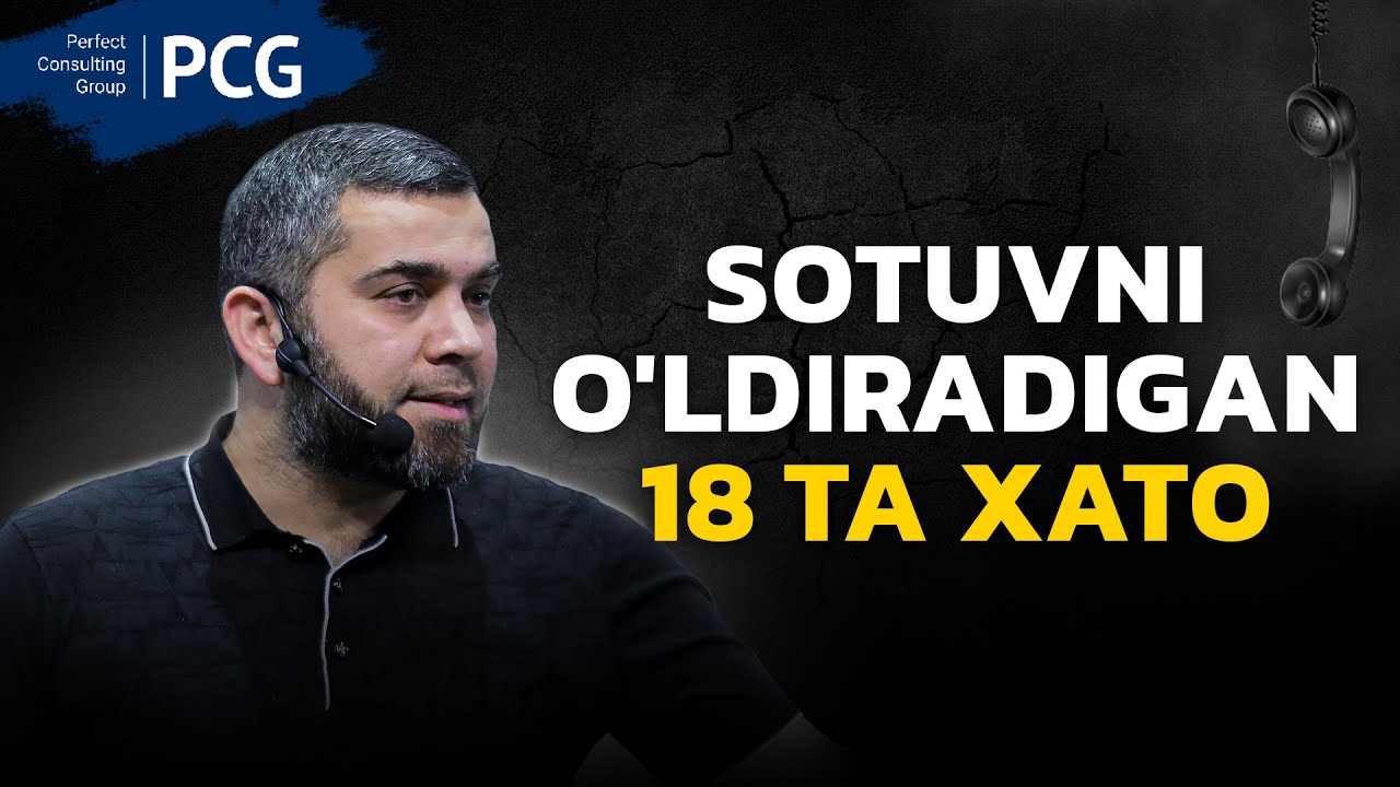 Sotuvni o&lsquo;ldiradigan 18 xato