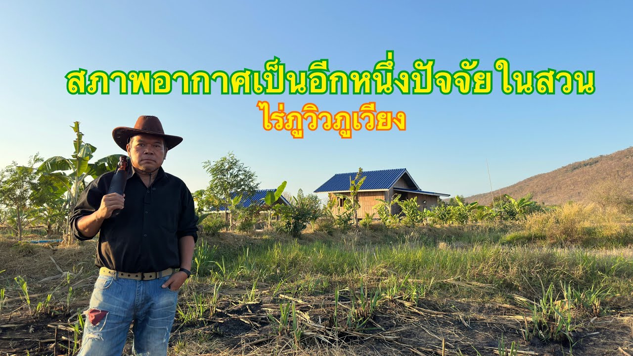 สภาพอากาศเป็นอีกหนึ่งปัจจัยในสวน