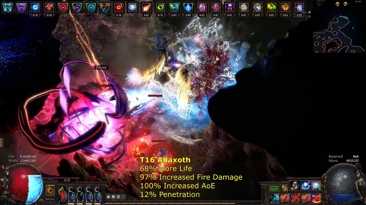 PoE 3.6 Synthesis League - T16 Abaxoth Nexus Memory Encounter