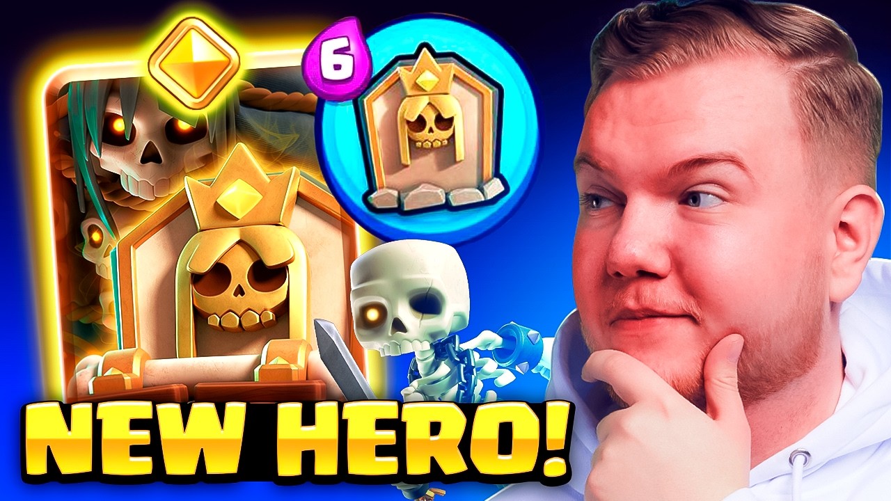 THE NEW HERO IS THE WORST EVER IN CLASH ROYALE!