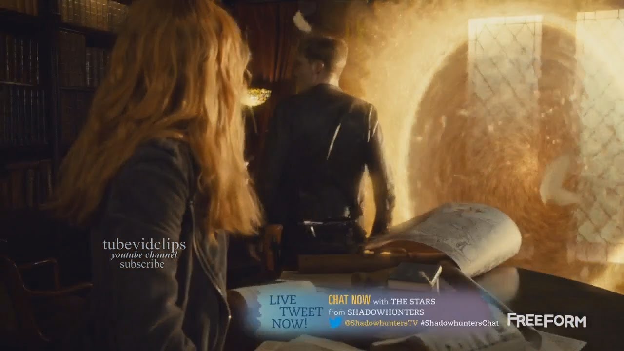 Shadowhunters 2x16  Clary Jace Use Portal to Island  Season 2 Episode 16