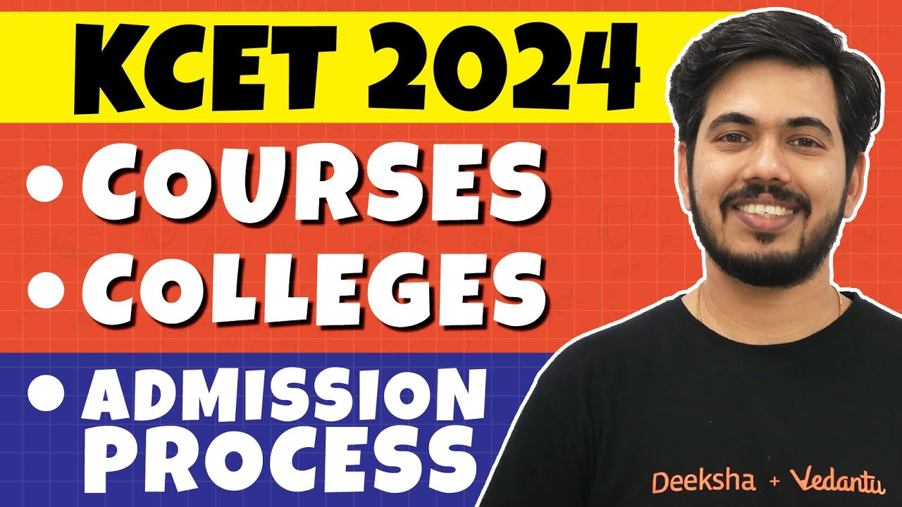 KCET 2024 Admission Process, Courses, College | KCET Application Process #kcet2024