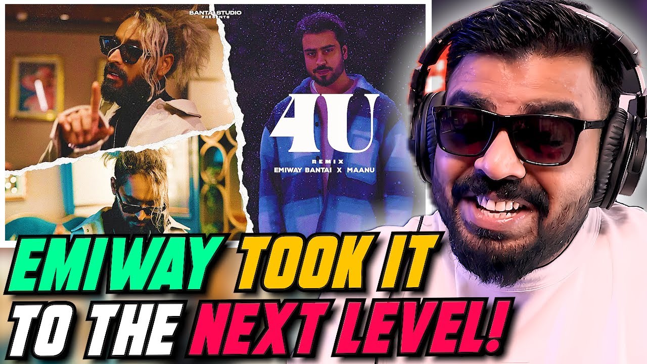 EMIWAY BANTAI X MAANU 4U REMIX REACTION | WHOLE HEARTEDLY (ALBUM) | AFAIK