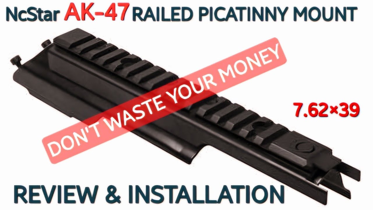 NcStar AK-47 Railed Picatinny Mount #ak47 #rifle #pistol #gun #wethepeople #shooting #hunting #deer