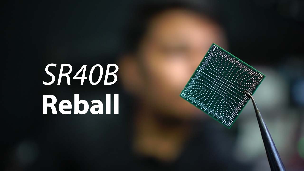 SR40B - Intel - PCH reball - Gaming Laptop Repair