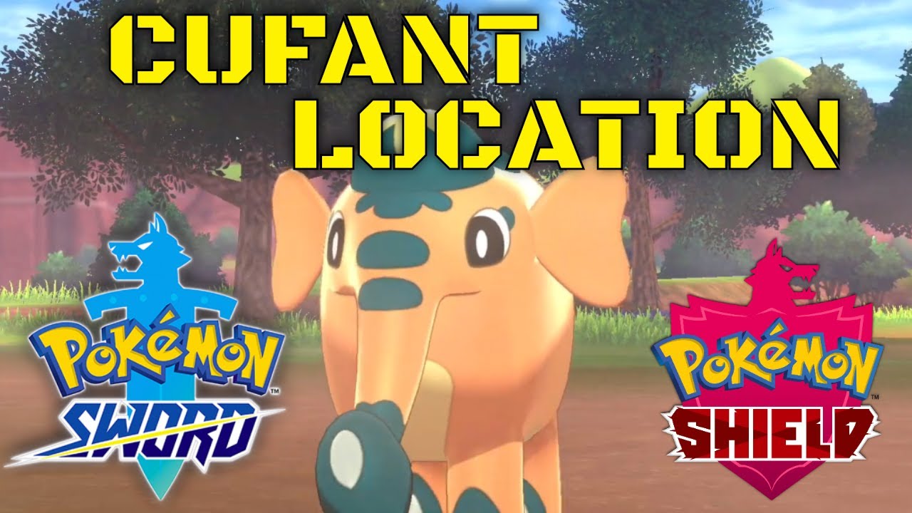 Pokemon Sword And Shield Cufant Location