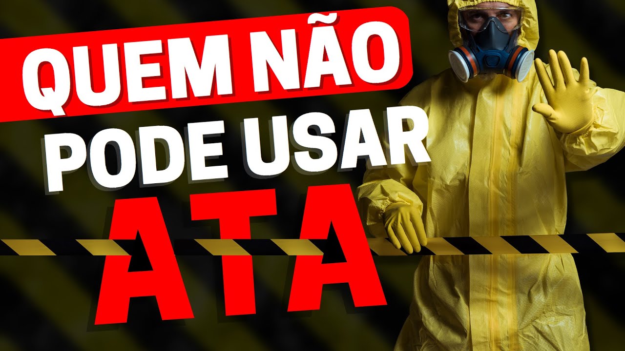 QUEM NÃO PODE USAR O ATA? I CosmetoClass #20