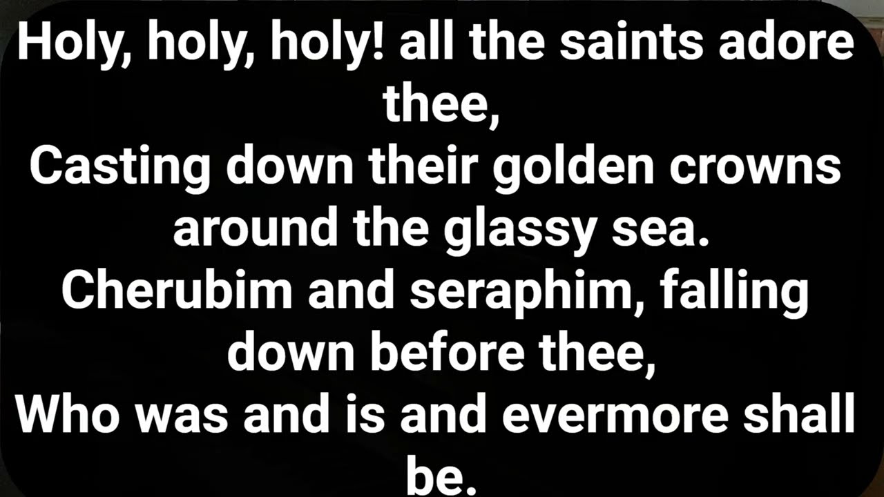 Holy, Holy, Holy