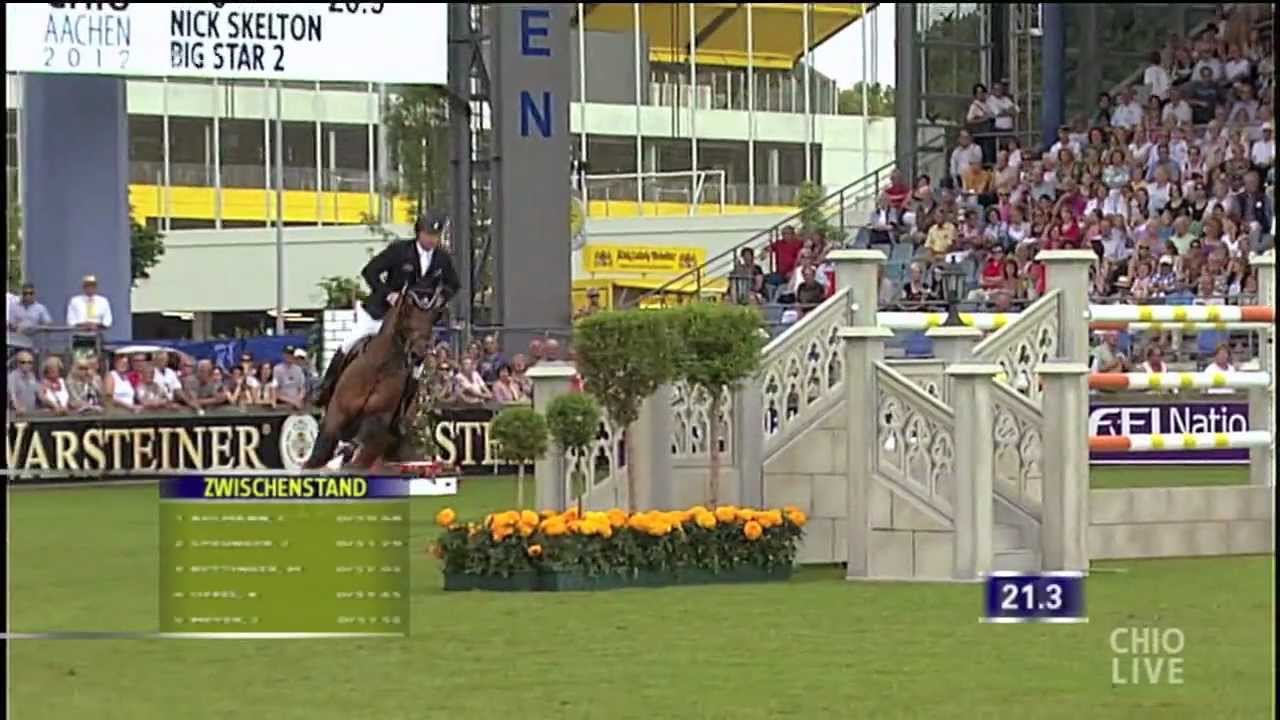 Nick Skelton - Big Star - Preis von Europa CHIO Aachen 2012