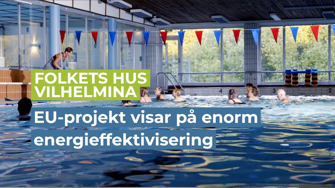 EU-projekt i Vilhelmina Folkets Hus visar på enorm energieffektivisering