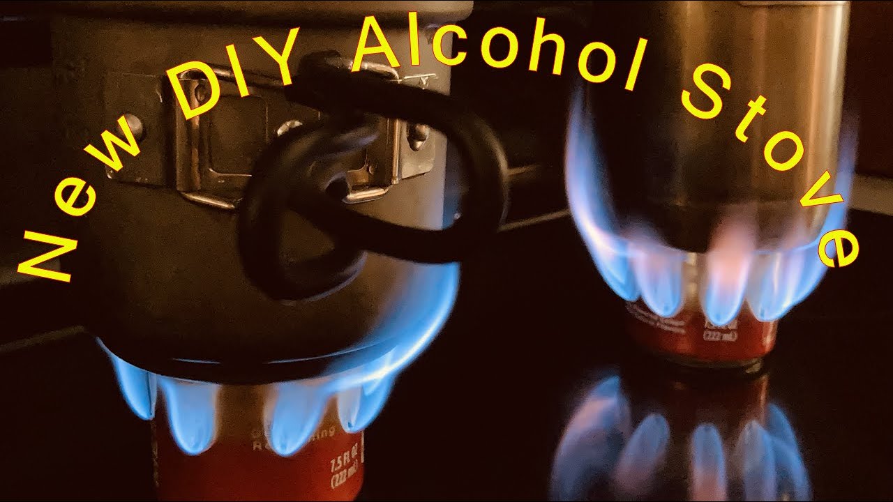 New DIY Alcohol Stove