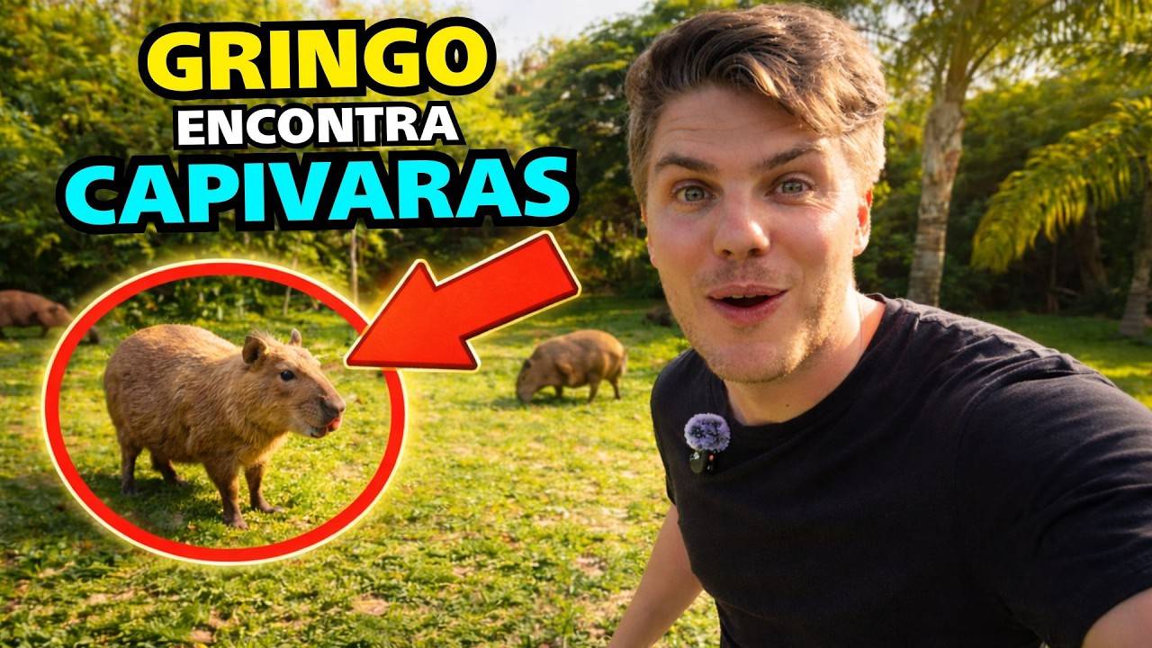 Gringo Em Missão: Encontrar Capivaras!