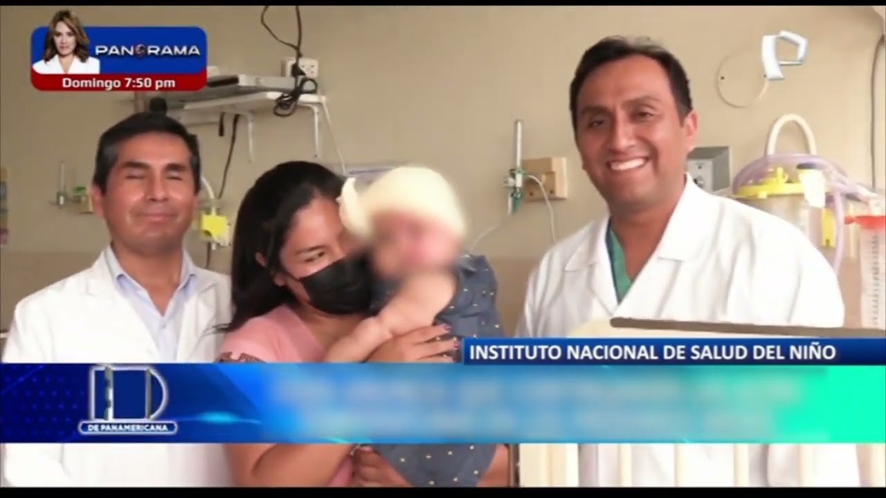 INSN: Bebé no volverá a tener crisis de epilepsia gracias a exitosa operación