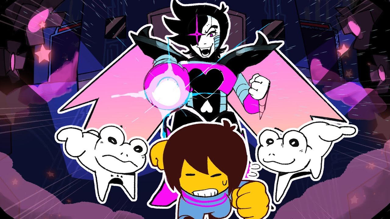 Undertale, но Меттатон НЕО присутствует в каждом бою