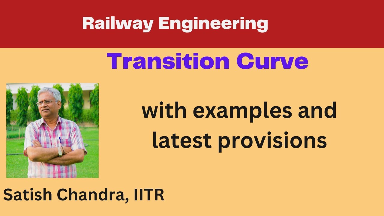 Transition curve on a #railway #track Length of Transition #curve as per latest #specifications
