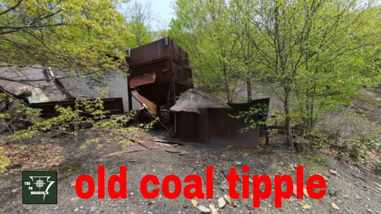 Some PA History, North Cambria Coal Tipple Ruins from the 1977 Johnstown flood