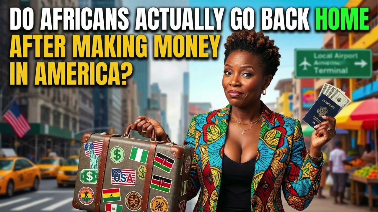 Действительно ли африканцы возвращаются домой после того, как заработали деньги в Америке?