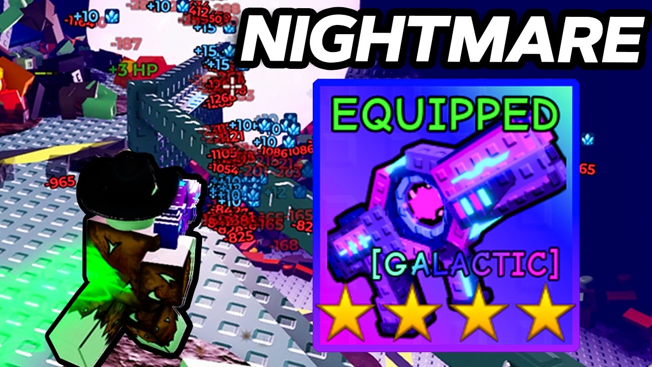 MAXED Interstellar VS NIGHTMARE Mode in Zombie Arena!