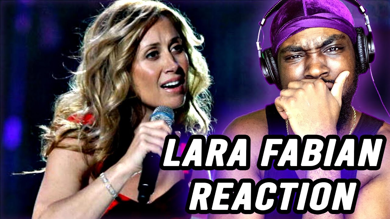 JE T'AIME  LARA FABIAN LIVE REACTION - RAPPER 1ST TIME WATCHING - RAH REACTS