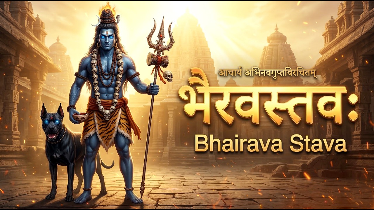 भैरवस्तवः  मृत्यु और भय पर अंतिम विजय: | Bhairava Stava  | 4K Full Video |