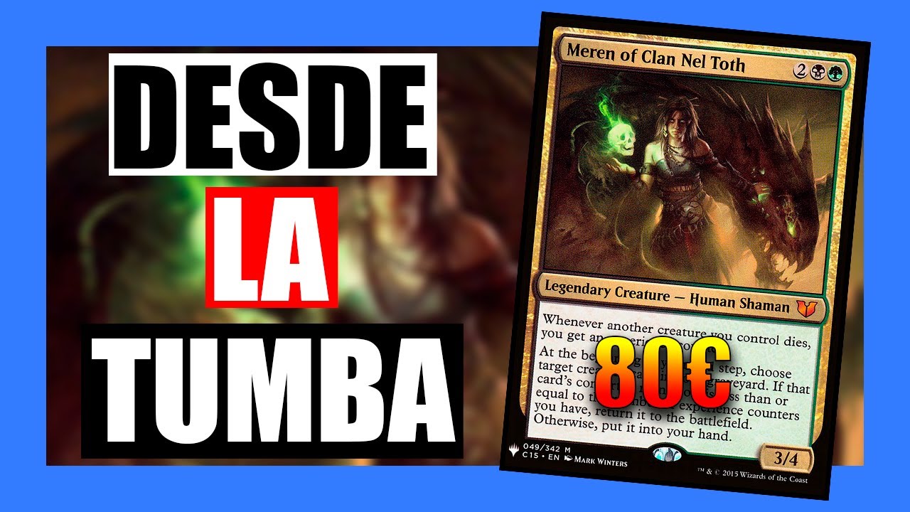 🧟MEREN🧟Diles que VUELVAN💸80€💸😎Commander en Español