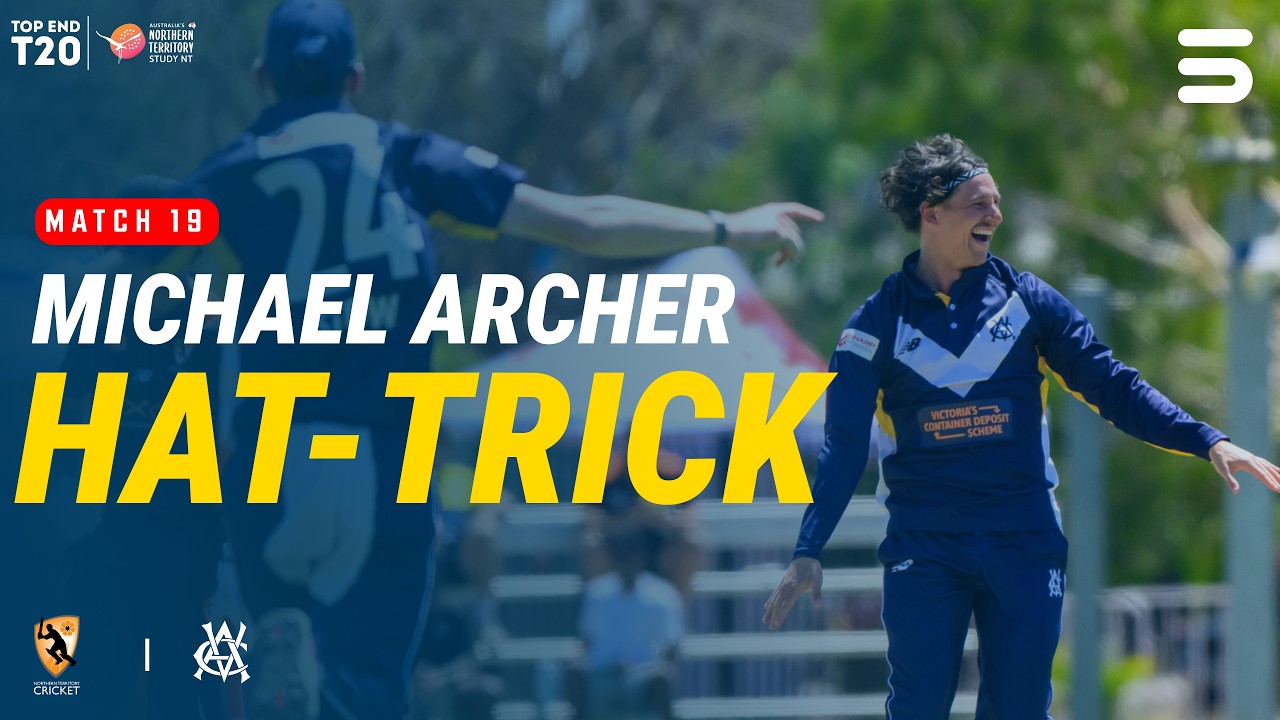 Archer's Hat-Trick Heroics! 3 Wickets In 3 Balls🔥| NT Strike vs Victoria CA XI | Match 19 | ZP1K