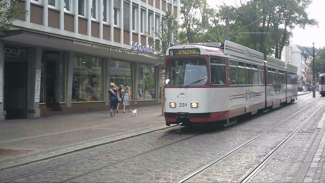 Straßenbahn in Freiburg