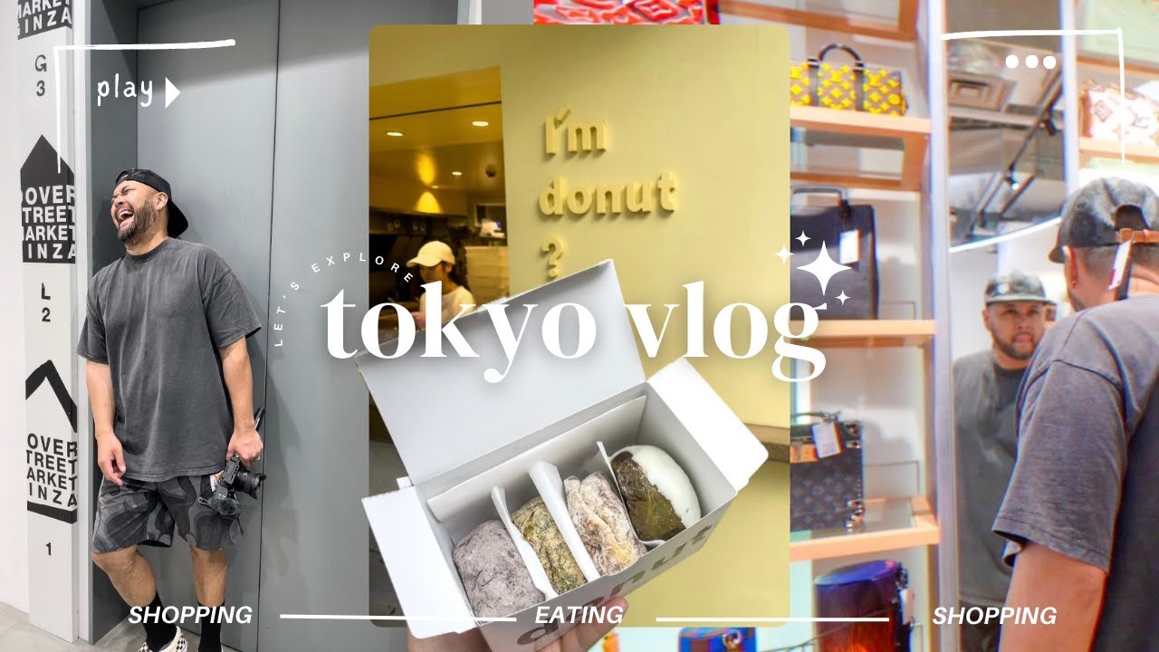 TOKYO VLOG ✨🇯🇵 I'M DOUNT ? | McDonald's Japan | Sushi Bar | Shopping in SHIBUYA and GINZA