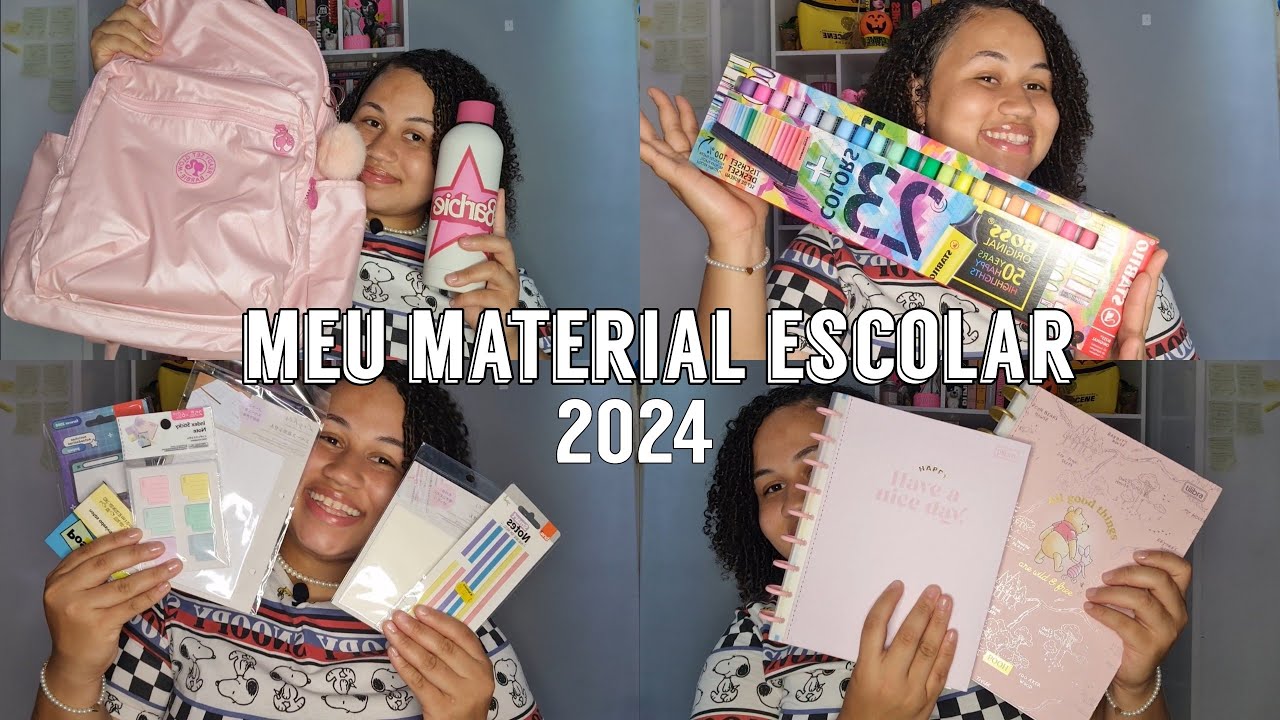 MEU MATERIAL ESCOLAR 2024