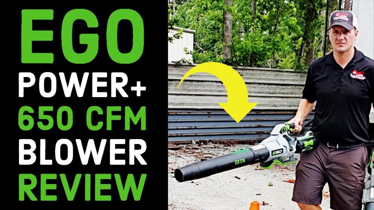 EGO Power+ 650 CFM Blower LB6500 Review | 650 CFM vs 580 CFM | Electric Lawn Service