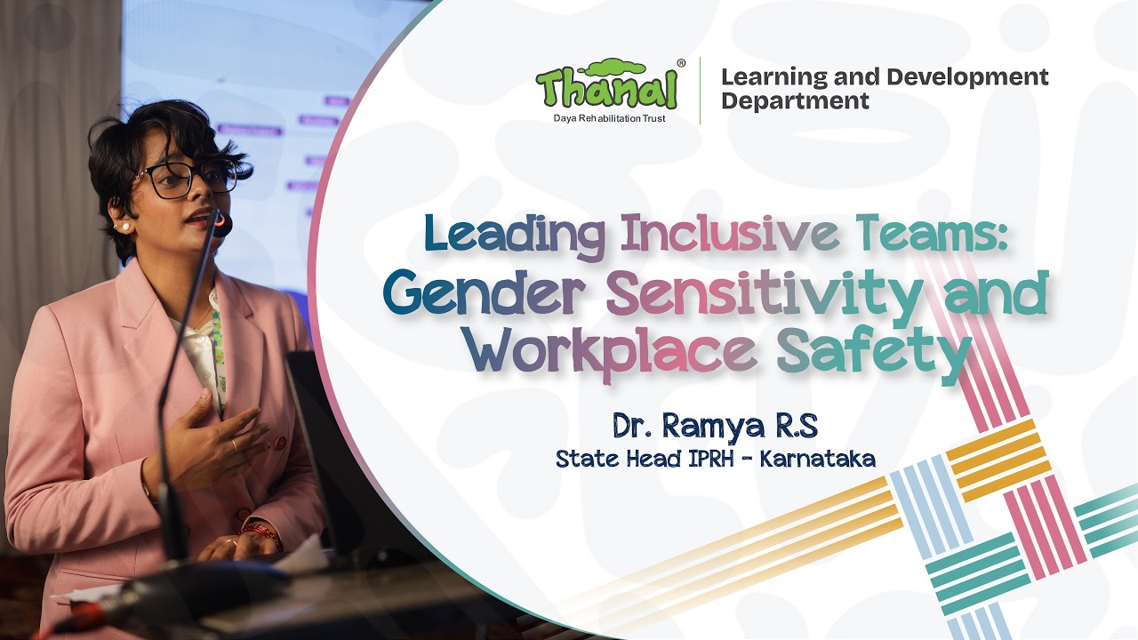 Leading Inclusive Teams: Gender Sensitivity & Workplace Safety | Dr. Ramya RS