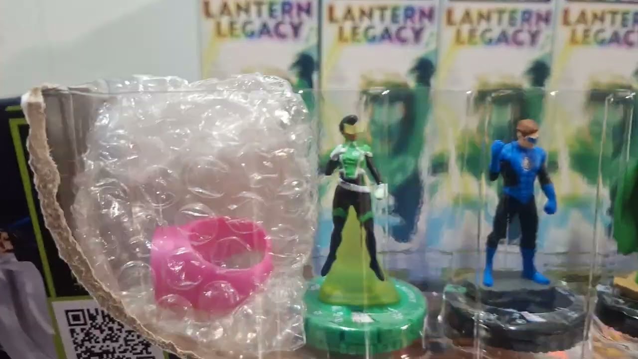 Распаковка набора DC Heroclix Lantern Legacy Brick #2!!!