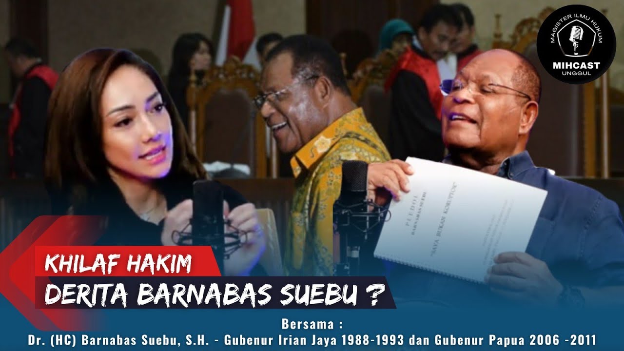 Khilaf Hakim : DERITA BARNABAS SUEBU ?