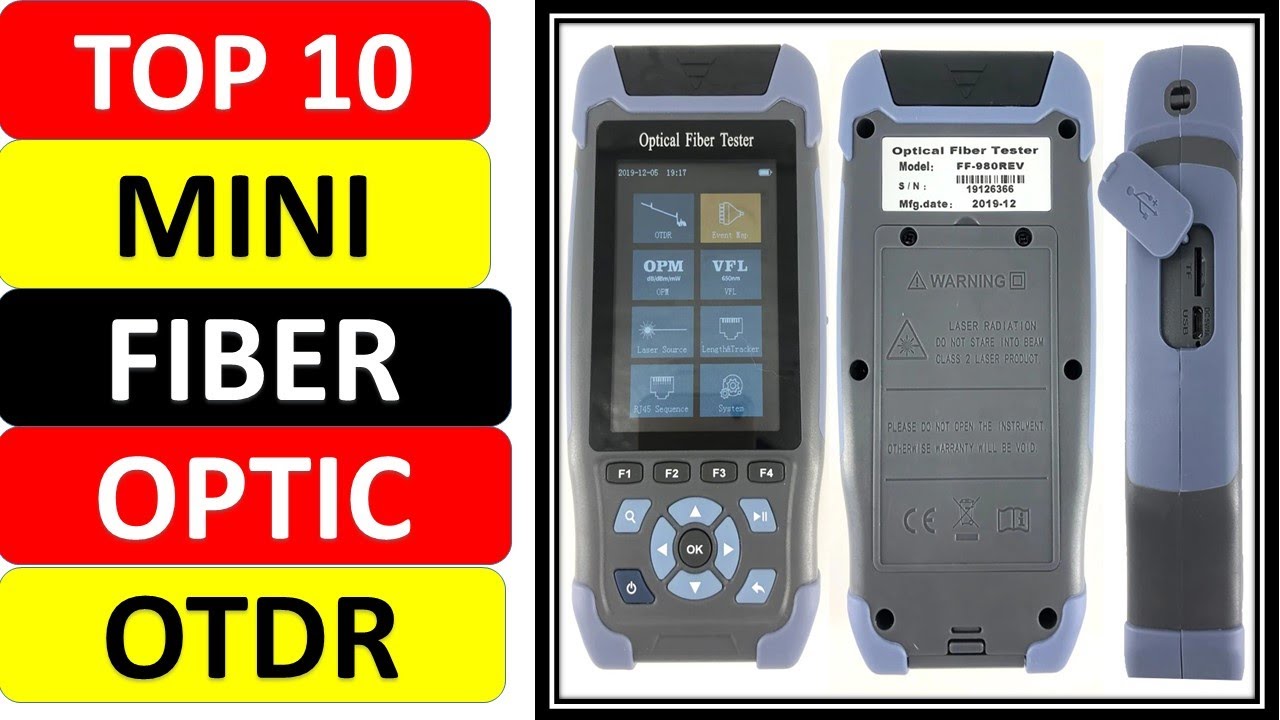 Top 10 Best Mini Fiber Optic OTDR Review in 2021