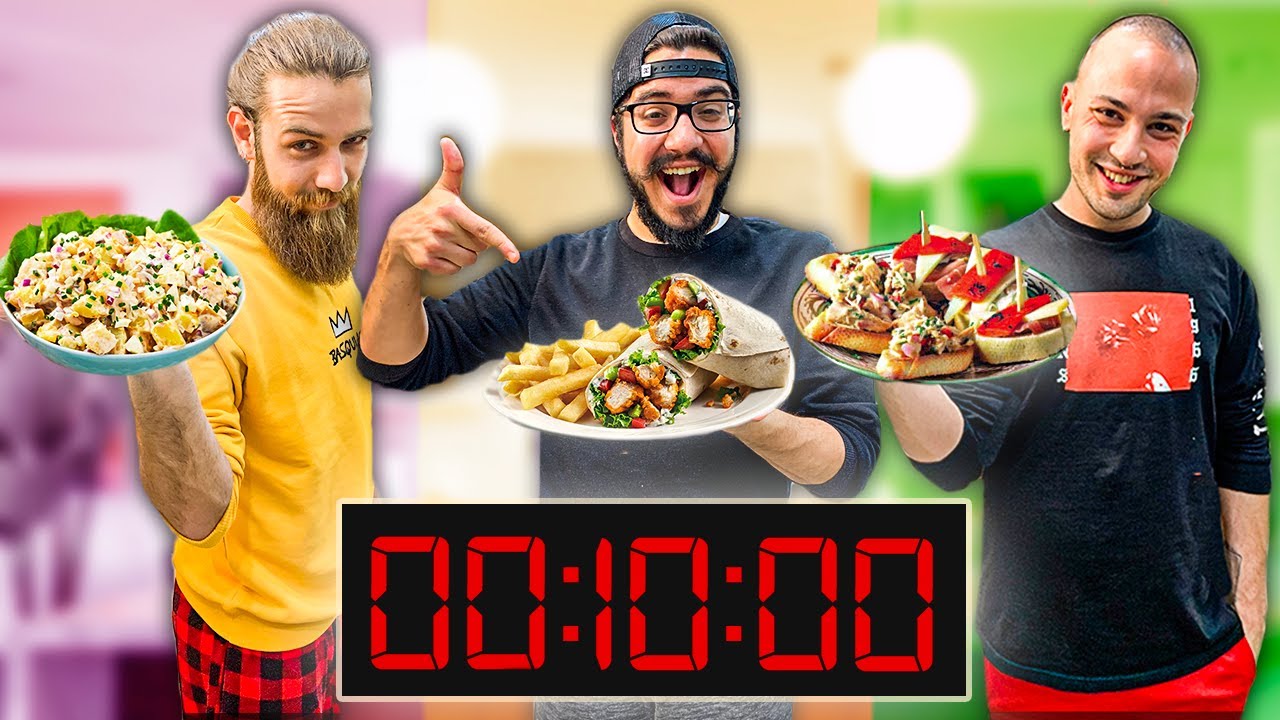 10 DAKiKADA EN İYİ YEMEĞİ YAPAN KAZANIR! (BÜYÜK KAPIŞMA)
