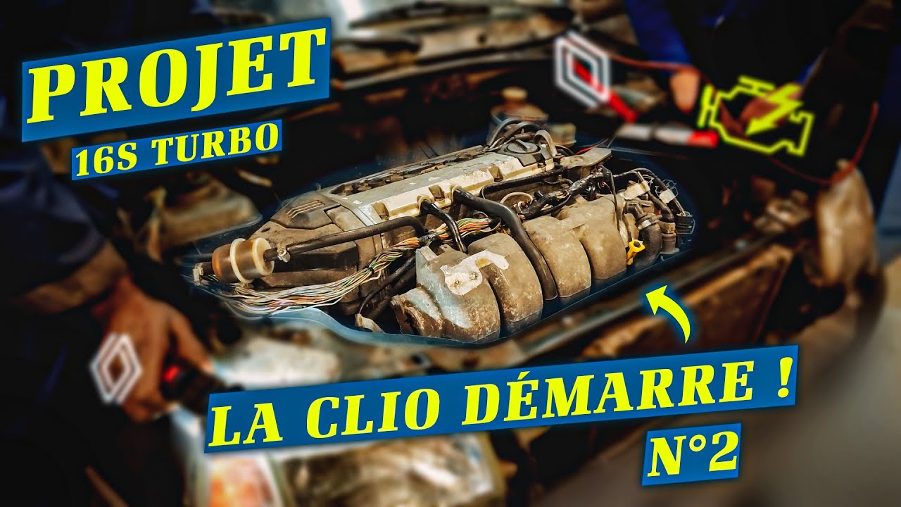 Démarrage après 10 ans à l'arrêt | RENAULT CLIO 16S EP2