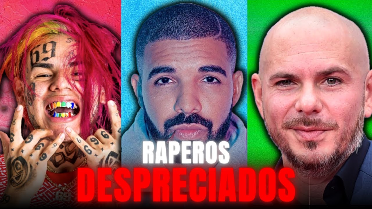 RAPEROS FAMOSOS MENOS RESPETADOS en el HIP-HOP ¡INCLUSO ODIADOS! | PARTE 2