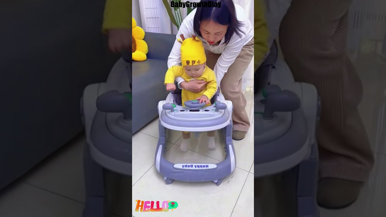 Want to Help Your Baby Walk Without Worrying About Safety? Try the Baby Walker!#Shorts