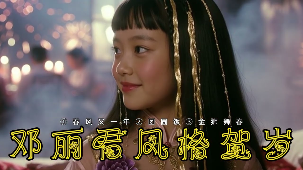 01.邓丽君风格新年歌曲2026 1️⃣ 《春风又一年》2️⃣ 《团圆饭》3️⃣ 《金狮舞春》